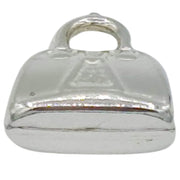 Charm maleta-bolso colgante en plata de ley. Mide 12 mm de ancho. Ideal para combinar con una cadena de plata o colgar de una pulsera de plata.