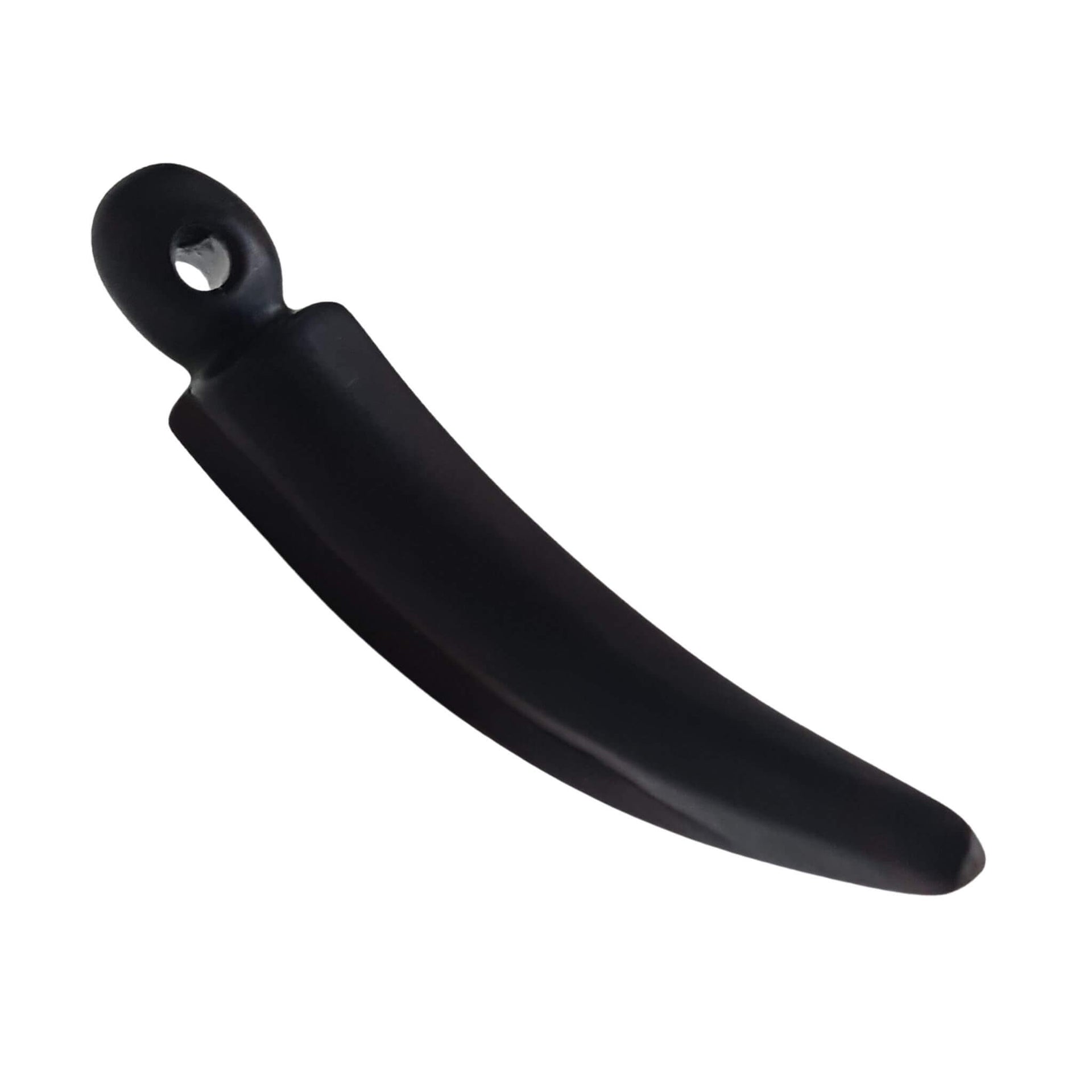Colgante cuerno de ébano negro (2 tamaños)