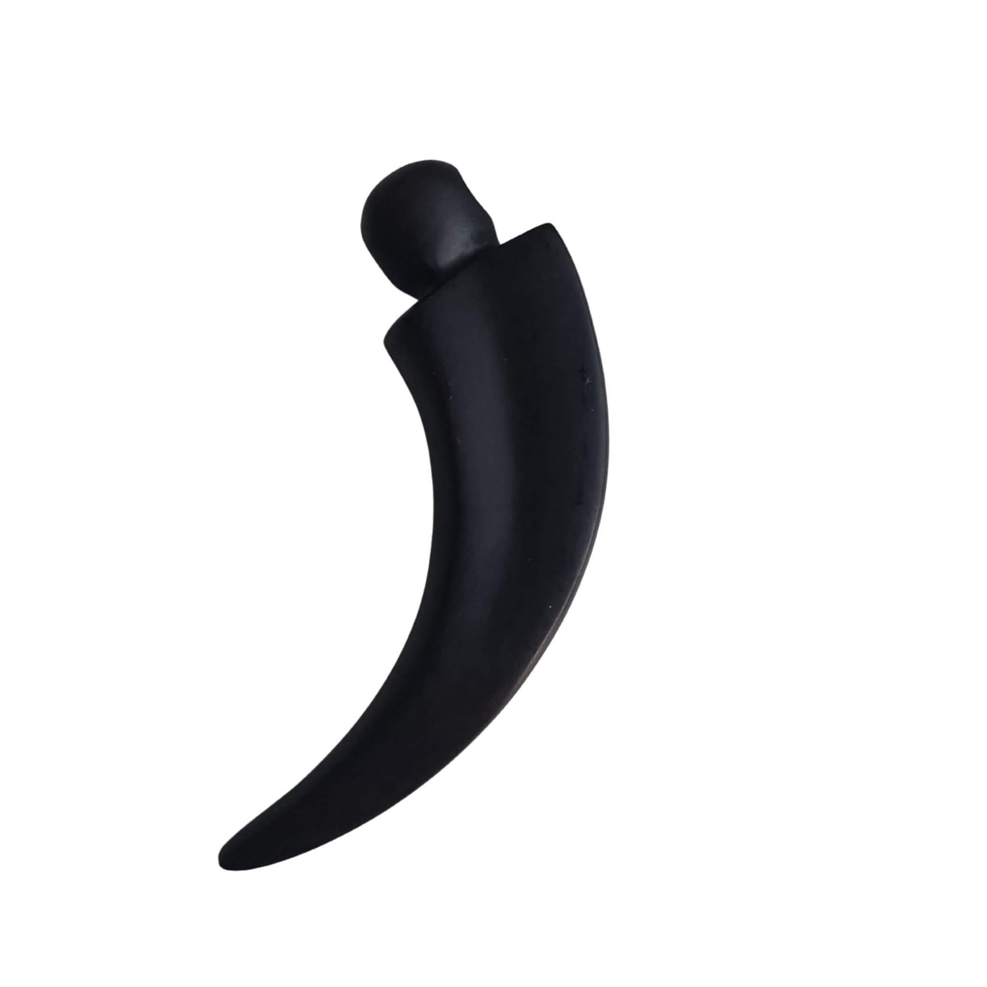 Colgante cuerno de ébano negro (2 tamaños)