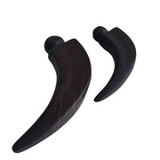 Colgante cuerno de ébano negro (2 tamaños)