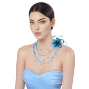 Collar de turquesas de 7 vueltas