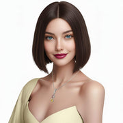 Collar Colgante de plata de ley con circonitas tricolor