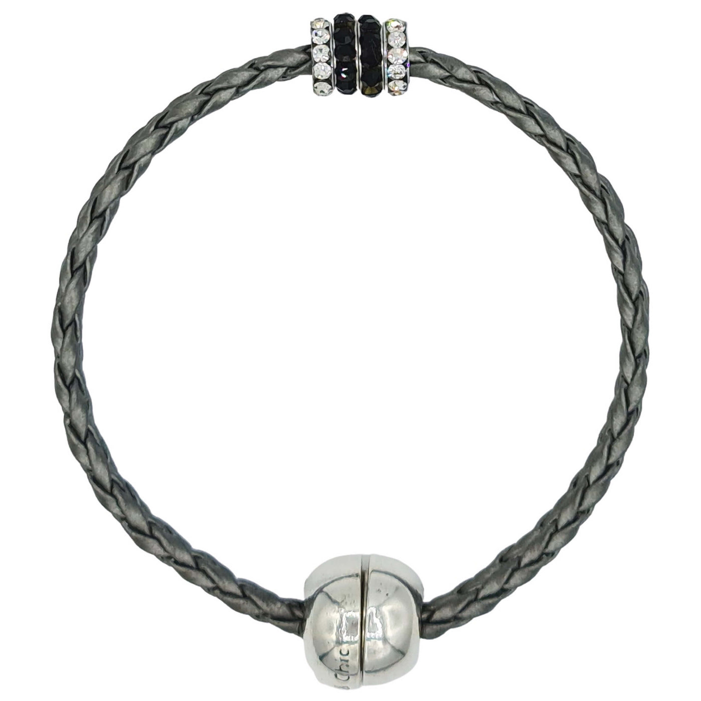 Pandora Double Black Leather Bracelet